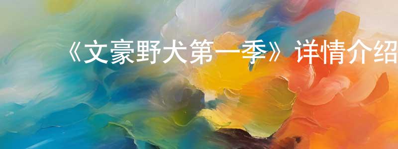 曾素文的动漫综艺大全,《文豪野犬第一季》详情介绍_文豪野犬第一季已完结在线观看_文豪野犬第一季迅雷下载_日漫